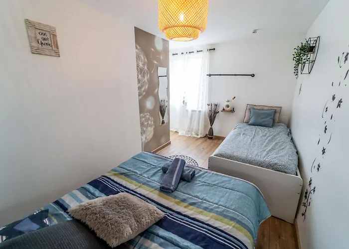 Double Appartement Honfleur Plage 10Min Апартаменты